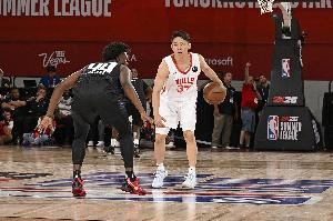 媒体人：昨天我就说公牛会签河村&一堆人不信 官推他出镜率很高