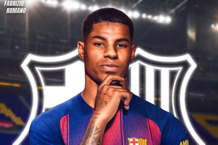 心向红蓝💙❤️罗马诺：拉什福德决定相信巴萨，未要求注册保证