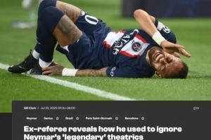 前名哨：VAR让内马尔这种跳水王没市场了，真重伤的人才不会打滚