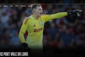 官方：维拉门将乔-高齐外租英甲维尔港，租期一个赛季